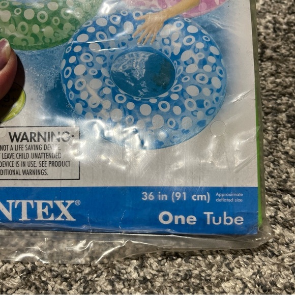 2011 Intex The Wet Set Tube 59251TA  Green NOS New 36 in. - Picture 2 of 6